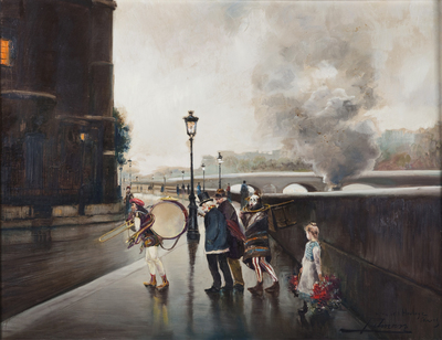 pintura ALFREDO PALMERO DE GREGORIO "MAESTRO PALMERO"