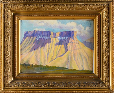 pintura ATRIBIDO A GUSTAVE CARIOT