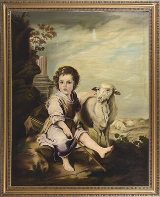 pintura COPIA DE BARTOLOMÉ  ESTEBAN MURILLO