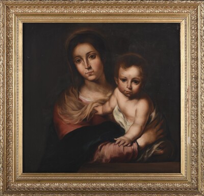 pintura COPIA DE BARTOLOMÉ  ESTEBAN MURILLO