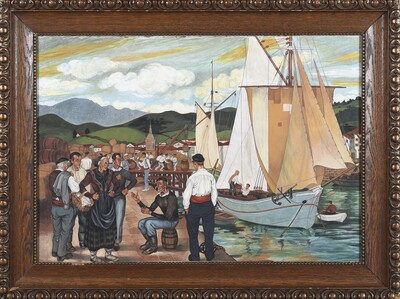 pintura ESCUELA VASCA