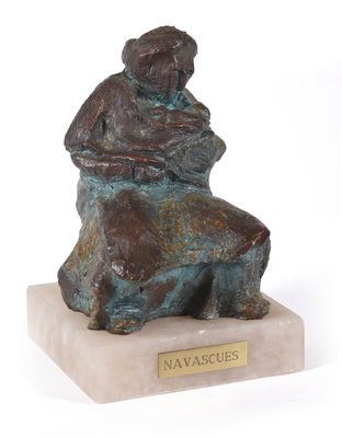 escultura JOSÉ Mª NAVASCUÉS MARTÍNEZ-AZCOITIA