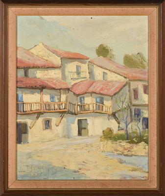 pintura ESCUELA VASCA