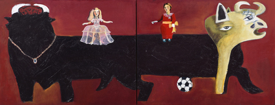 pintura MARÍA LEZÓN FERNÁNDEZ-HONTORIA