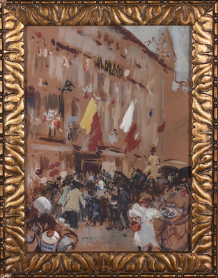 pintura ATRIBUIDO A MANUEL LOSADA