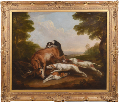 pintura CIRCULO  ALEXANDRE FRANÇOIS DESPORTES