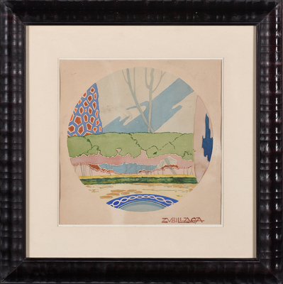 pintura LUIS MARIA ZUBILLAGA NARVAEZ