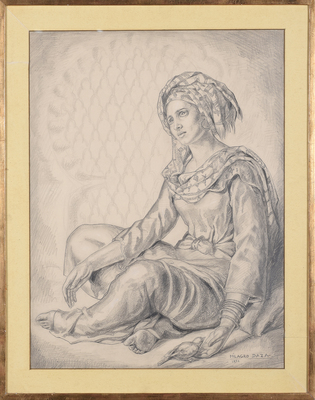 pintura MILAGRO DAZA PEREZ DE MADRAZO