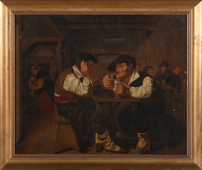 pintura SEGUIDOR DE ANTONIO MARÍA LECUONA ECHANÍZ