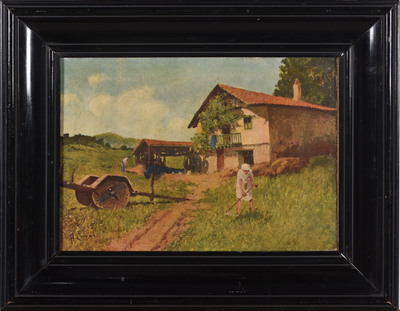 pintura AUGUSTO COMAS Y BLANCO