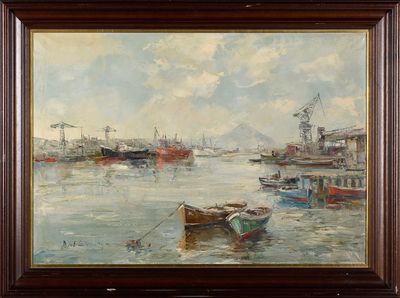 pintura JUAN BENITO OLIVARES BALENCIAGA