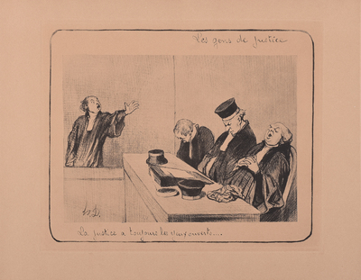 pintura HONORÉ DAUMIER