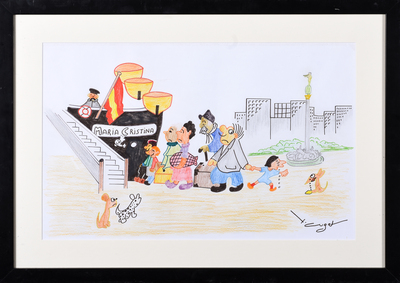 pintura XAVIER CUGAT MINGALL