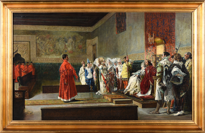 pintura EMILIO SALA FRANCÉS