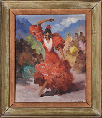 pintura FRANCISCO RODRÍGUEZ SANCLEMENT
