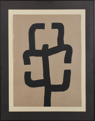 pintura EDUARDO CHILLIDA  JUANTEGUI