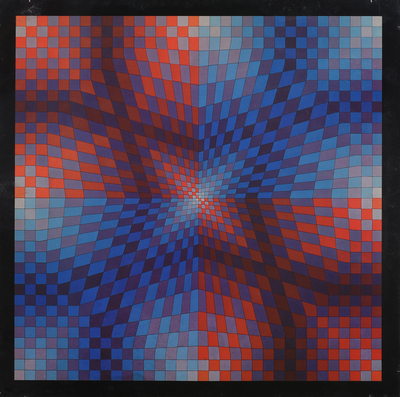 pintura VICTOR VASARELY