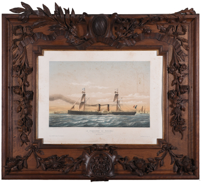 pintura CHARLES ARISTIDE GIRARD "LEDUC"