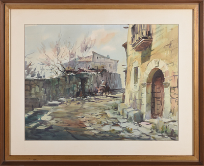 pintura JULIO VISCONTI MERINO