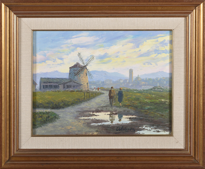 pintura JOSÉ LUIS ALDECOA ECHEBARRIA