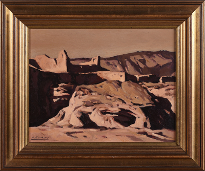 pintura MIGUEL ÁNGEL ECHAURI CULEBRAS