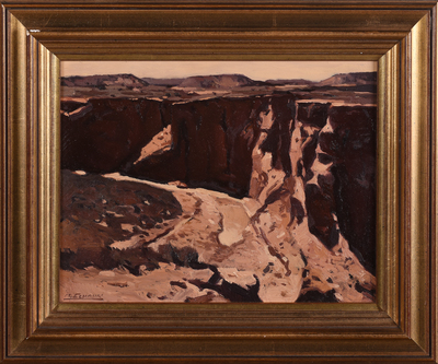 pintura MIGUEL ÁNGEL ECHAURI CULEBRAS