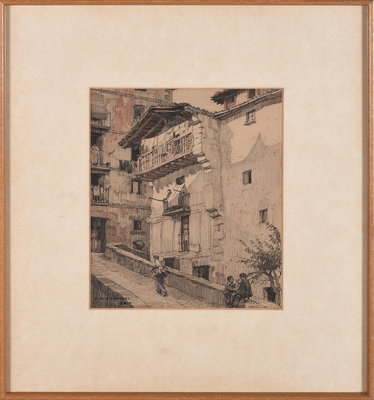 pintura FRANÇOIS MAURICE ROGANEAU