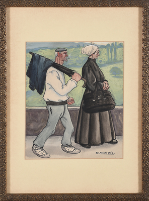 pintura ÁNGEL CABANAS OTEIZA