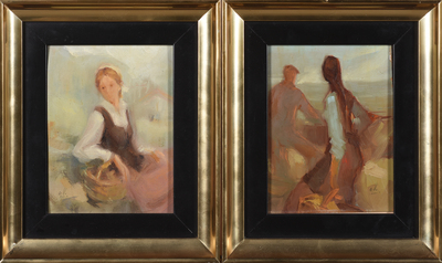 pintura ESCUELA VASCA