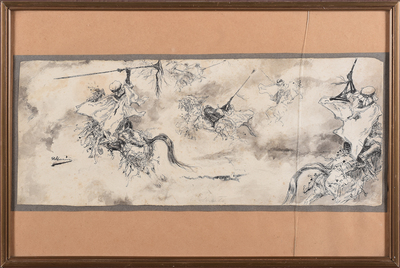 pintura RICARDO MARÍN Y LLOVET