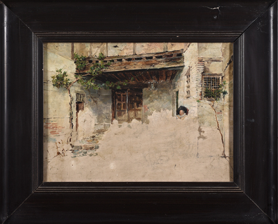 pintura ATRIBUIDO A JOSÉ SAN BARTOLOMÉ LLANECES