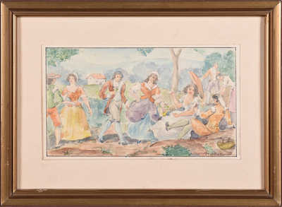 pintura ESCUELA ESPAÑOLA