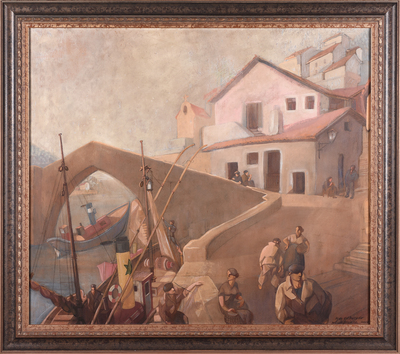 pintura ISIDORO DE GUINEA Y ZUGAZAGA