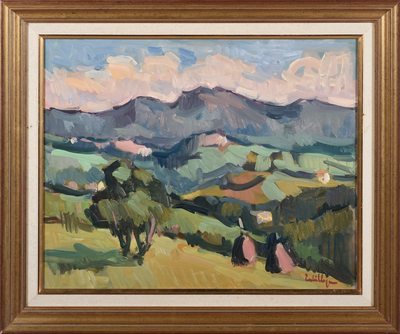 pintura LUIS MARIA ZUBILLAGA NARVAEZ