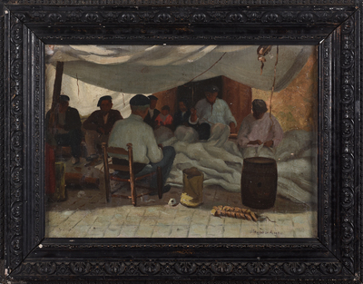 pintura JULIÁN IBÁÑEZ DE ALDECOA Y ARANO