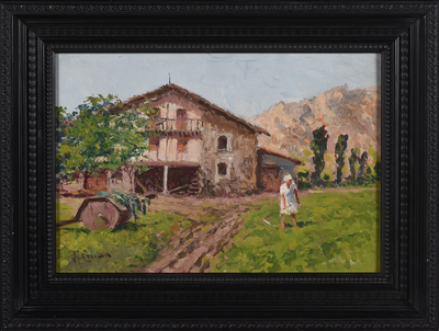 pintura AUGUSTO COMAS Y BLANCO