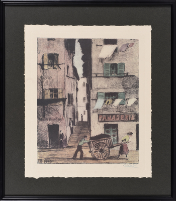 pintura RICARDO BAROJA NESSI