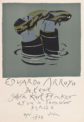 pintura EDUARDO ARROYO