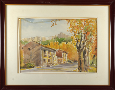 pintura ALFONSO CABAÑAS CABEZA