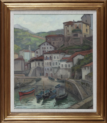pintura ÁNGEL CABANAS OTEIZA