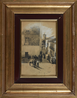 pintura TOMÁS CAMPUZANO Y AGUIRRE