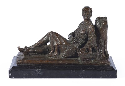 escultura VICENTE JAÚREGUI PRESA