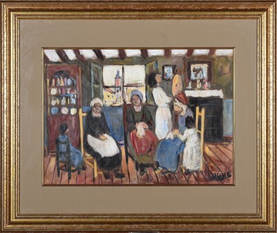 pintura MANUEL FERNÁNDEZ LUQUE