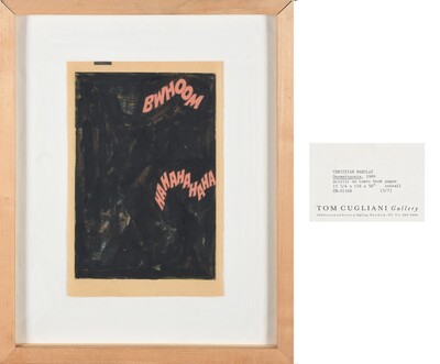 pintura CHRISTIAN MARCLAY