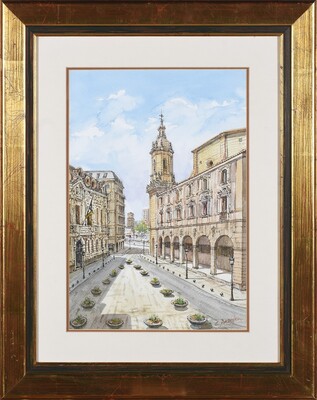 pintura ESCUELA VASCA