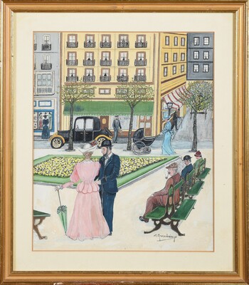 pintura ESCUELA VASCA