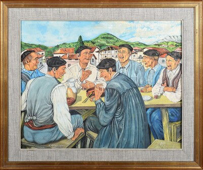 pintura ESCUELA VASCA