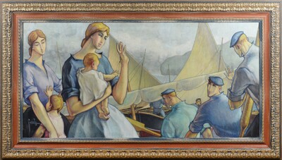 pintura ANSELMO DE GUEZALA Y GUINEA