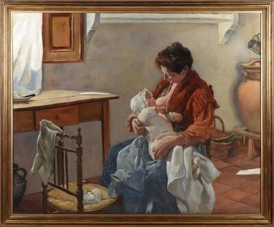 pintura ÁLVARO ALCALÁ GALIANO Y VILDOSOLA