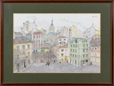 pintura JULIO CARO BAROJA